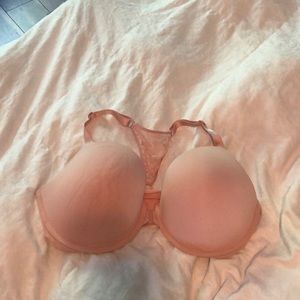 Light pink, t shirt push bra